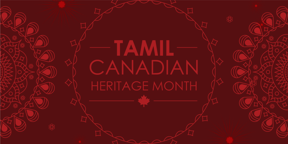 Tamil Canadian Heritage Month background