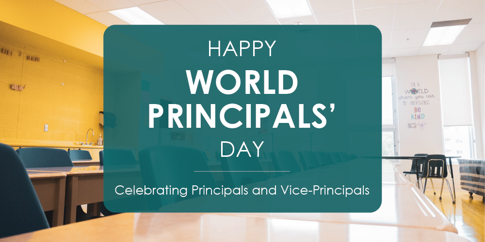 Happy World Principal' Day - Celebrating Principals and Vice-Principals