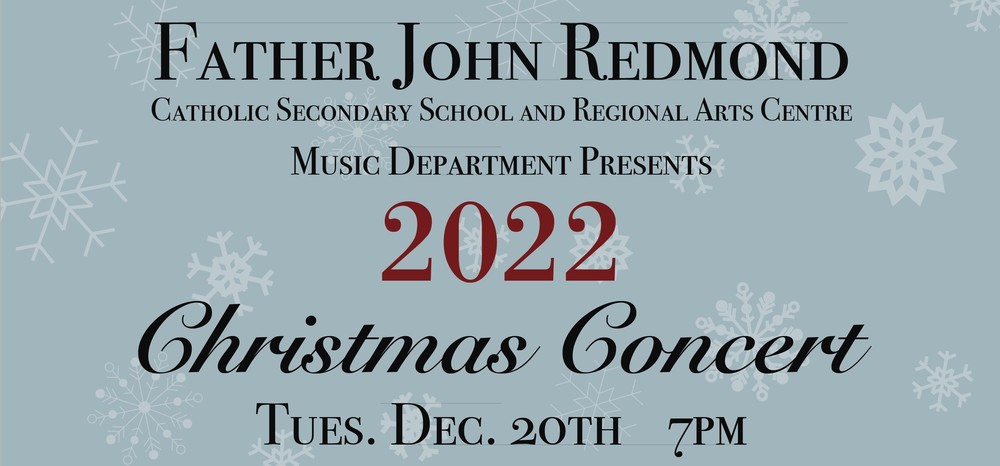 Banner  - 2022 Christmas Concert