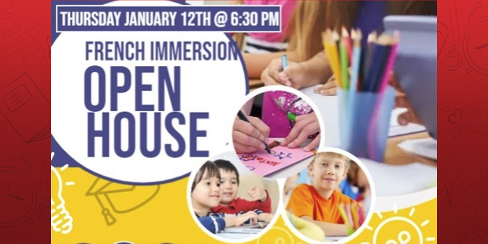 Banner - French Immersion Open House