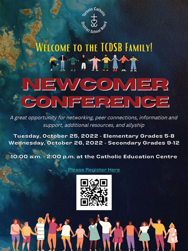 Newcomer Conference 2022 flyer