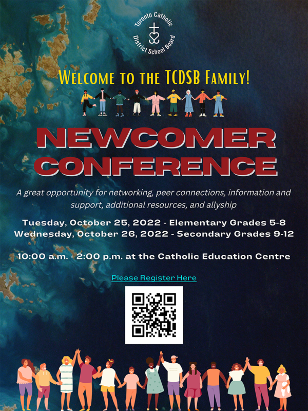 Register for the TCDSB Conference (October 25 & 26, 2022