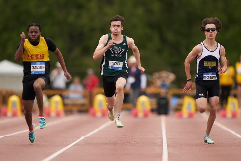 James Cardinal McGuigan athletes mid-run